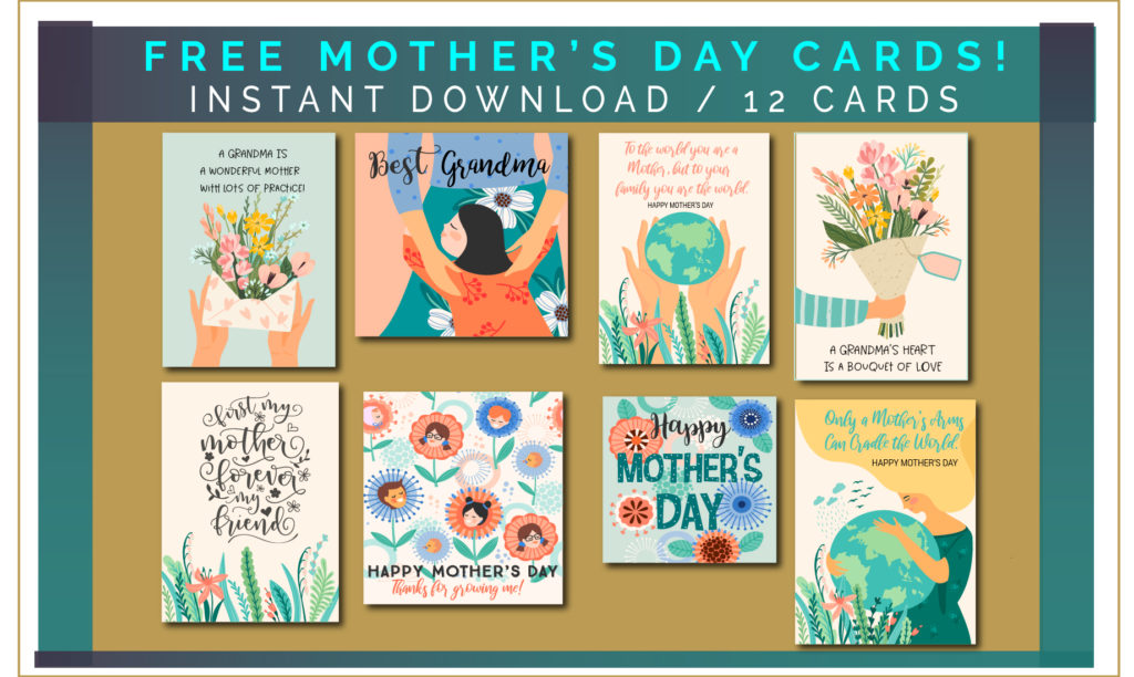 Mother's Day Printable Cards