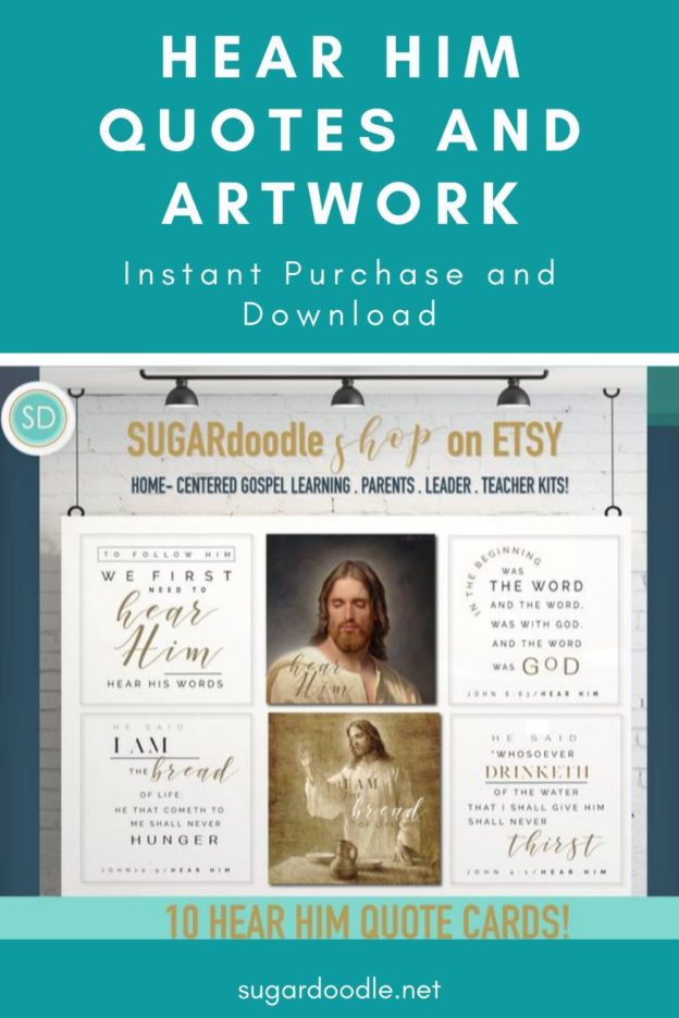 Hear Him!: Beautiful Artwork and Printable Quotes to Inspire You ...