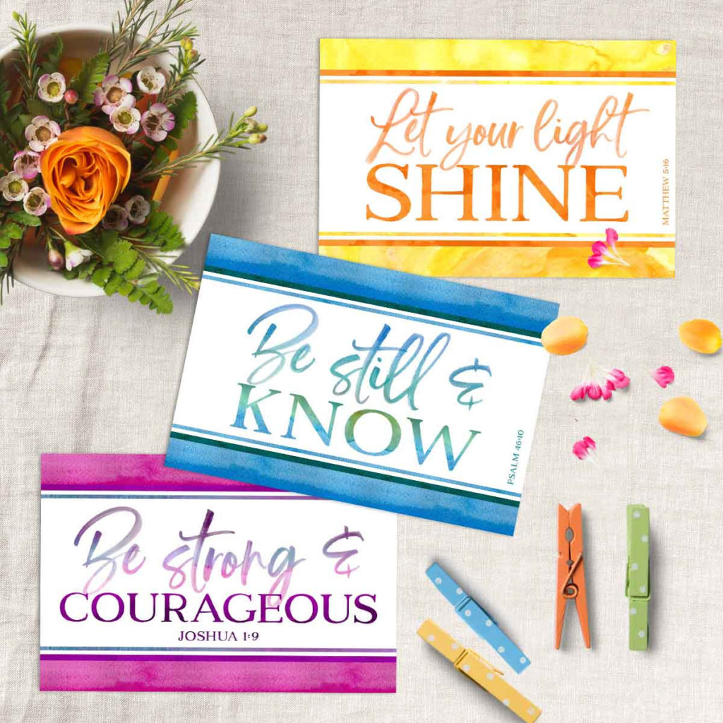 All-Occasion Ministering Scripture Printables